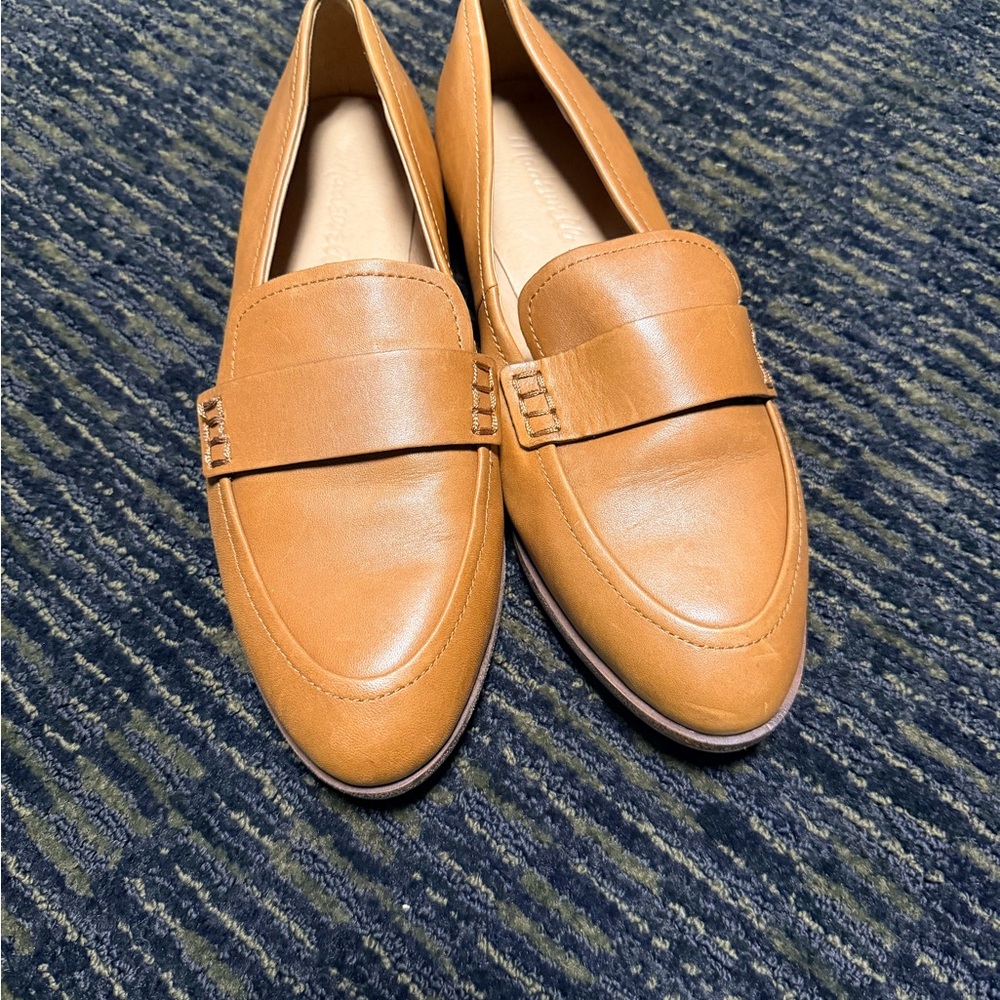 Madewell Tan Leather Loafers for Women